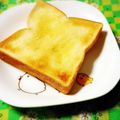 ふうはっちゃん's cooksnap of when they made 幸せ♡バニラトースト.