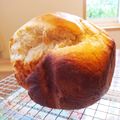 くまぴこ222's cooksnap of when they made ホームベーカリーで作る甘酒を使った食パン.