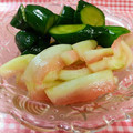 シューひろちゃん's cooksnap of when they made スイカの皮でお漬物.