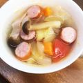 horseland's cooksnap of when they made トマト缶なし!簡単ミネストローネ風スープ.