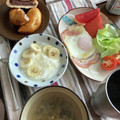 ぐりtoぐら's cooksnap of when they made 我が家のハムエッグ！！!焼き方！.