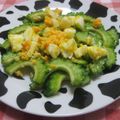 さったんママ's cooksnap of when they made 苦味さよなら♡ゴーヤと玉子の浅漬けサラダ.