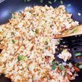 クックAMUN0S☆'s cooksnap of when they made うまうま♡肉味噌ニラチャーハン.