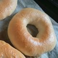 ろっちゃんごはん's cooksnap of when they made NYで食べた…モチモチ絶品ベーグル.