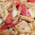 つぴ丸's cooksnap of when they made 鶏むね肉とトマトの深煎りごま炒め.