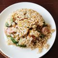 G_Yossan's cooksnap of when they made 魚肉ソーセージとピーマンの炒飯.
