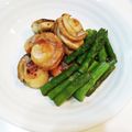 ☆雪矢☆'s cooksnap of when they made ホタテとアスパラのバター炒め.