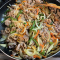 のえもゆ's cooksnap of when they made 失敗無し豚こまプルコギ.