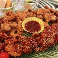 ainuinu's cooksnap of when they made ヤンニョムチキン.