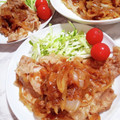 STimeBlues's cooksnap of when they made 玉ねぎたっぷり　豚しょうが焼き.