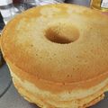 らんにこあれすママ's cooksnap of when they made フワフワ♪簡単私のプレーンシフォンケーキ.