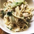 アココ☆'s cooksnap of when they made 付け合わせに！ツナと胡瓜の胡麻サラスパ.
