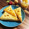 ごはん好きパンも好き's cooksnap of when they made アップルパイdeおばけちゃん.