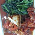 それがし某's cooksnap of when they made かじきのほうれん草ソテートマトソース☆.
