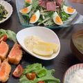 2児ママみきてぃ's cooksnap of when they made カリカリベーコンと水菜のサラダ☆.