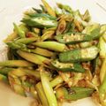 Zenzai☆'s cooksnap of when they made アスパラとオクラのバター醤油炒め.