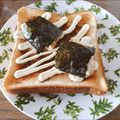よーこ☆ガッキー's cooksnap of when they made 余ったお餅で♡磯部マヨトースト！.