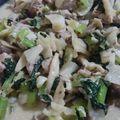 Ｍぱん's cooksnap of when they made ☆小松菜と豚挽き肉のオイマヨ炒め☆.