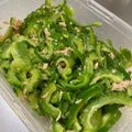 U_Uumi☆'s cooksnap of when they made 子供も食べる！やみつき　無限ピーマン.