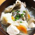 ポアロ4869's cooksnap of when they made にんにく味噌仕立てのすいとん.