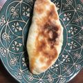 栄養士まち's cooksnap of when they made 薄力粉で簡単！もちもち手作りナン.