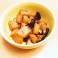 ★ぴよぴよ501★'s cooksnap of when they made コンニャクと椎茸のピリ辛炒め.