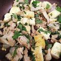 コメメ's cooksnap of when they made 豆腐と豚肉のピリ辛大葉炒め.