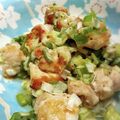 気まぐれくまち's cooksnap of when they made ネギ塩チキン♪鶏肉のねぎ塩だれ炒め.