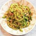 ペキのリリー's cooksnap of when they made ゴーヤとひき肉の味噌炒め.