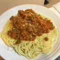 わかちんとシロ's cooksnap of when they made 簡単！美味しい〜♡ミートソーススパゲティ.