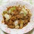 papepo☆'s cooksnap of when they made ご飯が進む✿豚こまキャベツ炒め.