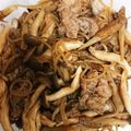 クックAWKXST☆'s cooksnap of when they made 作り置き♡弁当♡牛肉・牛蒡・しめじ時雨煮.