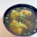 ちぃかま☆'s cooksnap of when they made 崩し豆腐ともずくの生姜スープ.