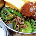 ﾋﾟﾛﾐ♡'s cooksnap of when they made 簡単、美味しい♬ ピーマンとしらす炒め.