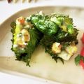くっくペタ's cooksnap of when they made ミニ野菜かき揚げ　大葉巻き.