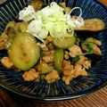 ☆さぶ☆☆'s cooksnap of when they made ＊ズッキーニと茄子のピリ辛大葉味噌炒め＊.