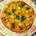 カバゴン's cooksnap of when they made 全粒粉入りピザ生地.