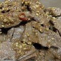 ma2kaboch's cooksnap of when they made ♪特製にんにく生姜醤油だれで焼肉風♪.