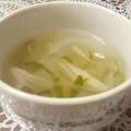 あきつま（杏花☆）'s cooksnap of when they made 簡単☆玉葱と茗荷の優しい洋風香味スープ.