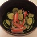 チェリチョコ's cooksnap of when they made キュウリとカニかまの酢の物.