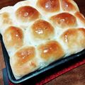 シュナティー's cooksnap of when they made シンプル ミルクちぎりパン.