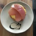昆布侍！'s cooksnap of when they made ♡桃と梨のカスタードパイ♡.