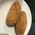kiaorayuki's cooksnap of when they made おいなりさん・きつねうどん用お揚げ.