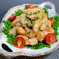 とまぷり★'s cooksnap of when they made 鶏の唐揚げ★味噌マヨネーズソース和え.