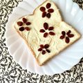 ふたごゆき's cooksnap of when they made ♡クリームチーズのお花トースト♡.