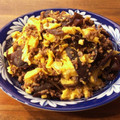 megs156's cooksnap of when they made ♡簡単♡豚ひき肉とキクラゲの卵炒め♡.