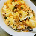 ★mell★'s cooksnap of when they made レンジ7分で♪レンチントマトマーボー丼.