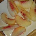 mikiha5's cooksnap of when they made カンタン！きれい！もものむきかた.