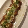 m1kan22's cooksnap of when they made さつま揚げのチーズおかかのせ.
