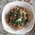 クック6T9A3O☆'s cooksnap of when they made 冷製豚しゃぶとオクラの和風パスタ.